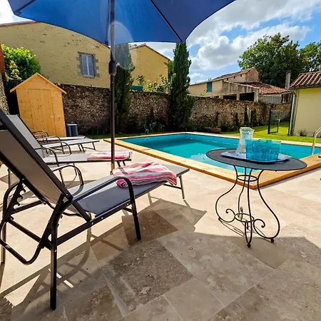 In Charming Village, With Private Pool